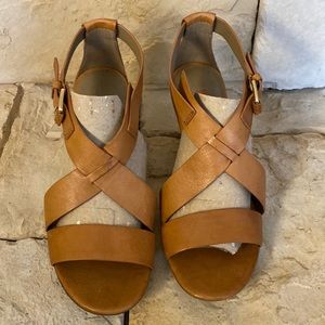 😍ECCO wedge sandals, size 38 EU